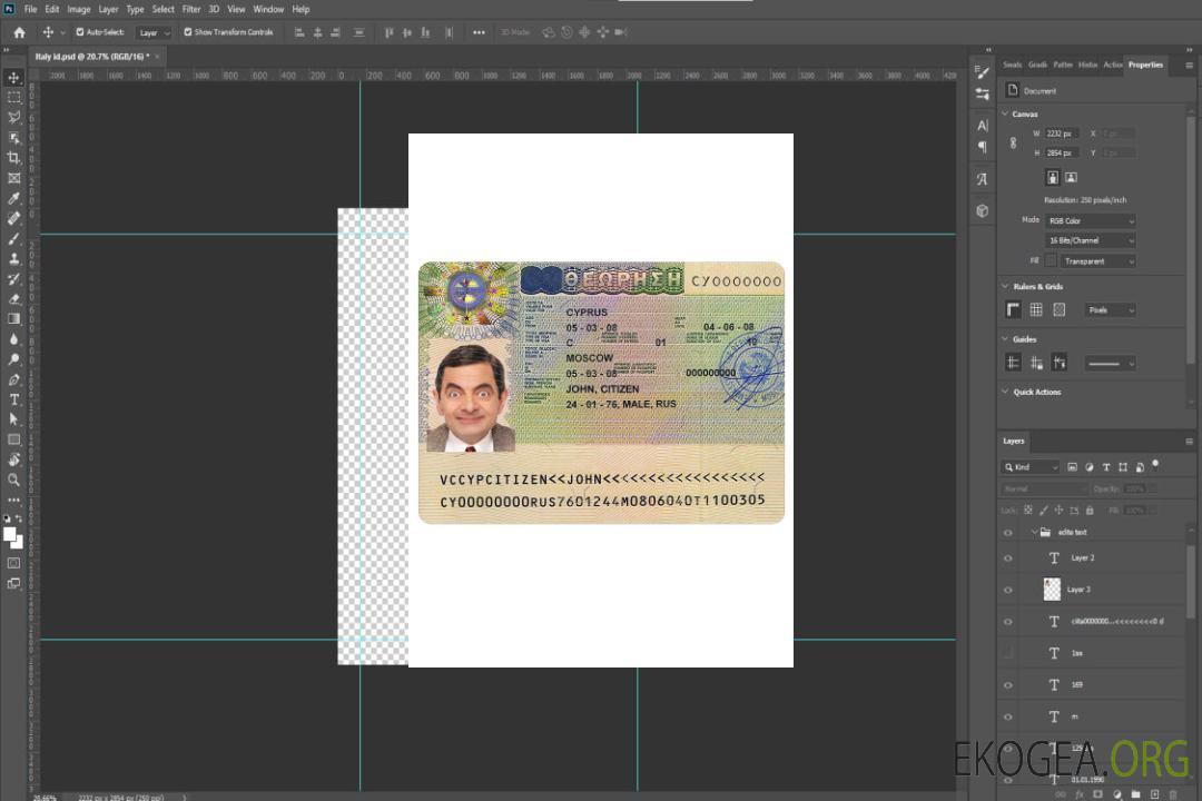 Visa CHYPRE template Visa CHYPRE template